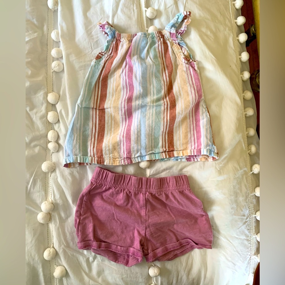 2 piece short set